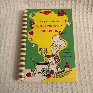 Cajun Country Cookbook - Yellow and Green